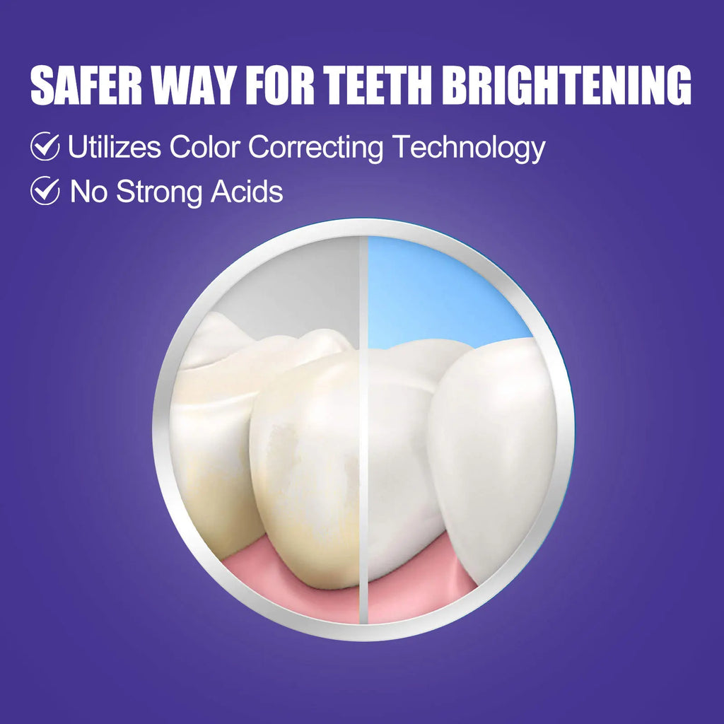 V34 Purple Toothpaste – Whitening, Tartar & Fresh Breath