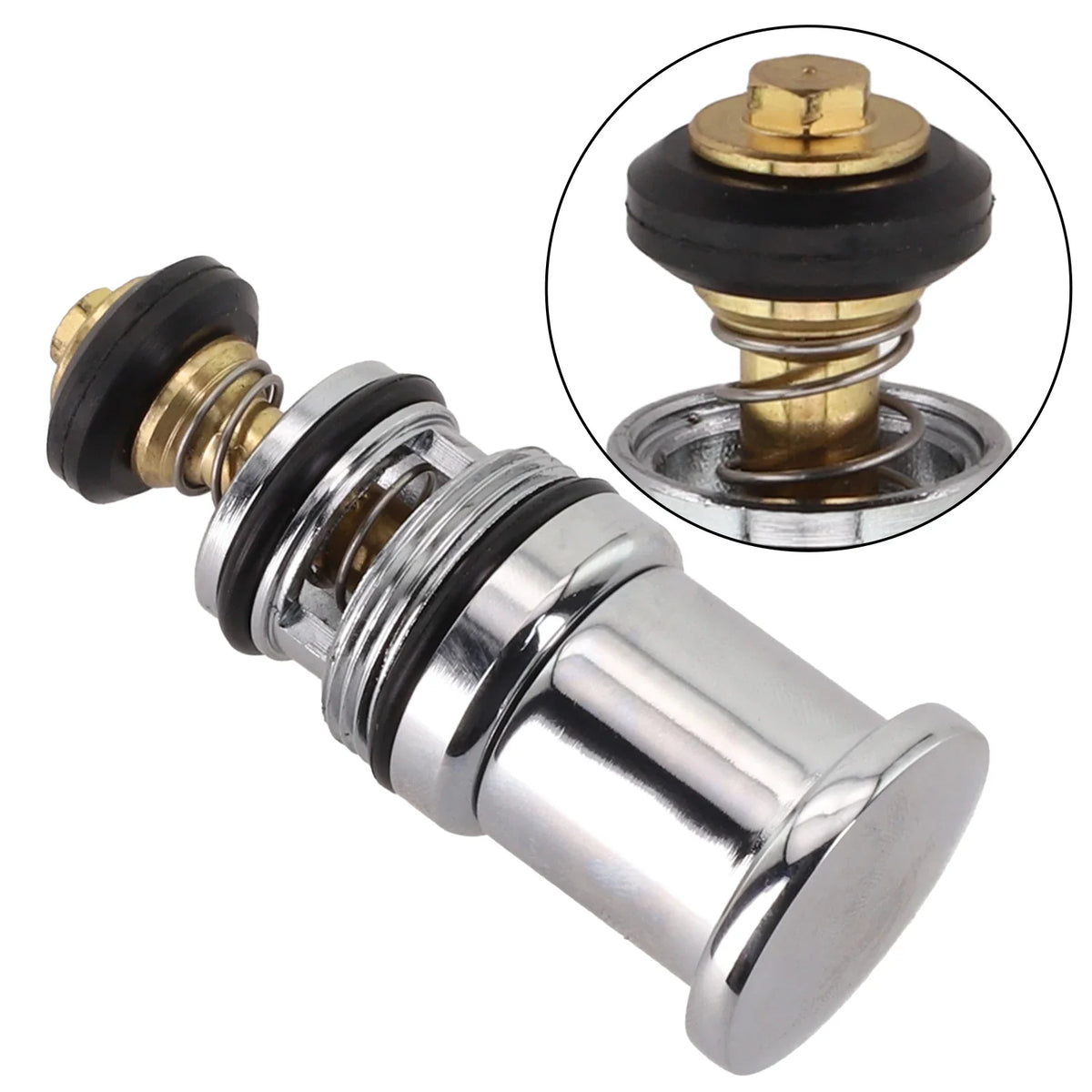 Brass Shower Diverter Valve – Rust-Proof Chrome Lever Switch