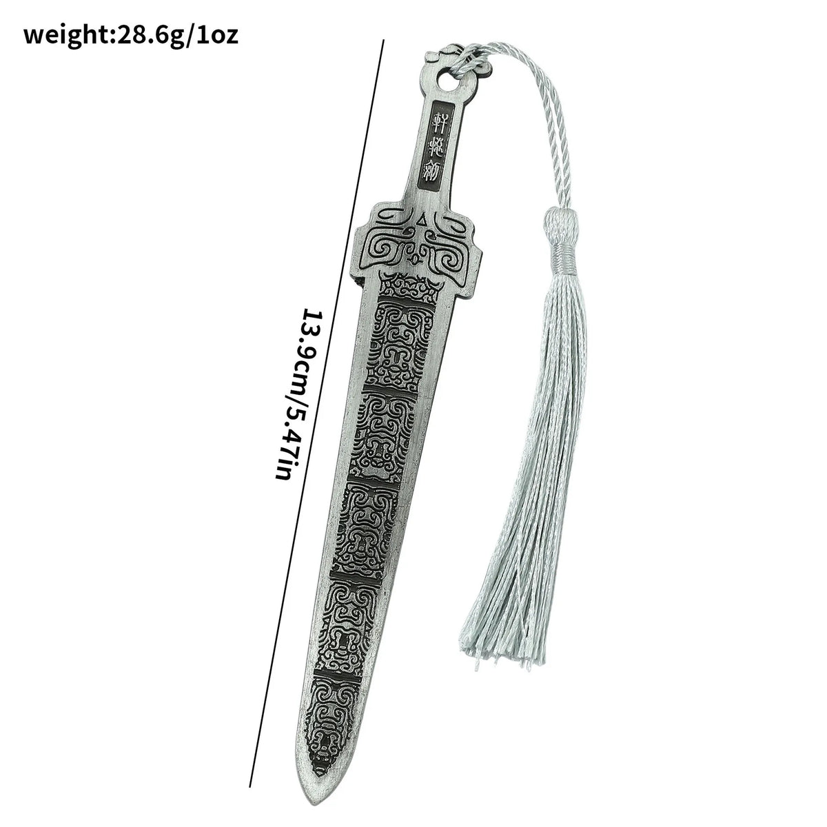 Bview Art Elegant Vintage Chinese Aesthetic Metal Bookmark Enchanting