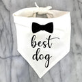 Dog of Honor Wedding Bandana Scarf | Bridal Pet Gift