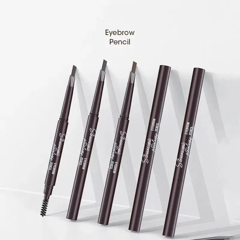 Natural Brown Waterproof Eyebrow Pencil Ultra-fine Triangle Precise
