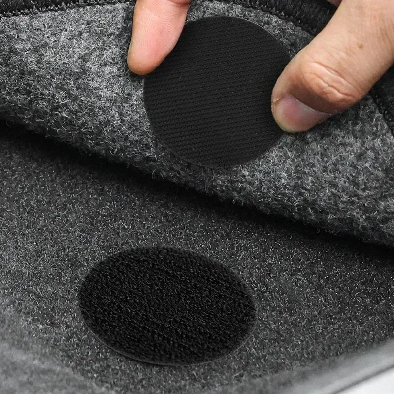 Self-Adhesive Hook & Loop Fastener Patches | DIY 10/30 Pairs