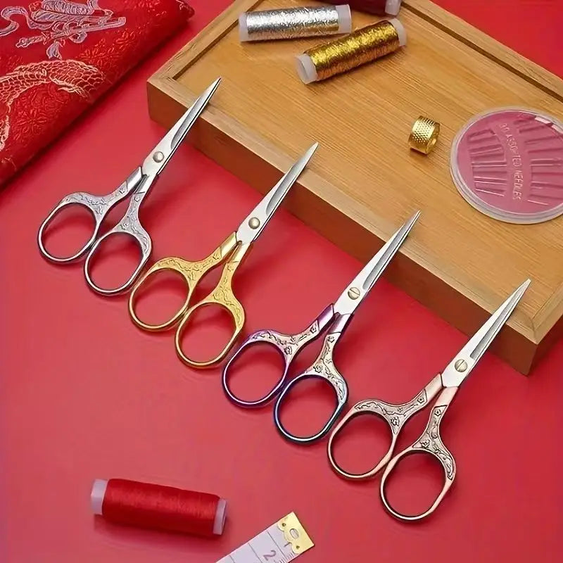 Retro Stainless Steel Embroidery Scissors – Tailor Shears