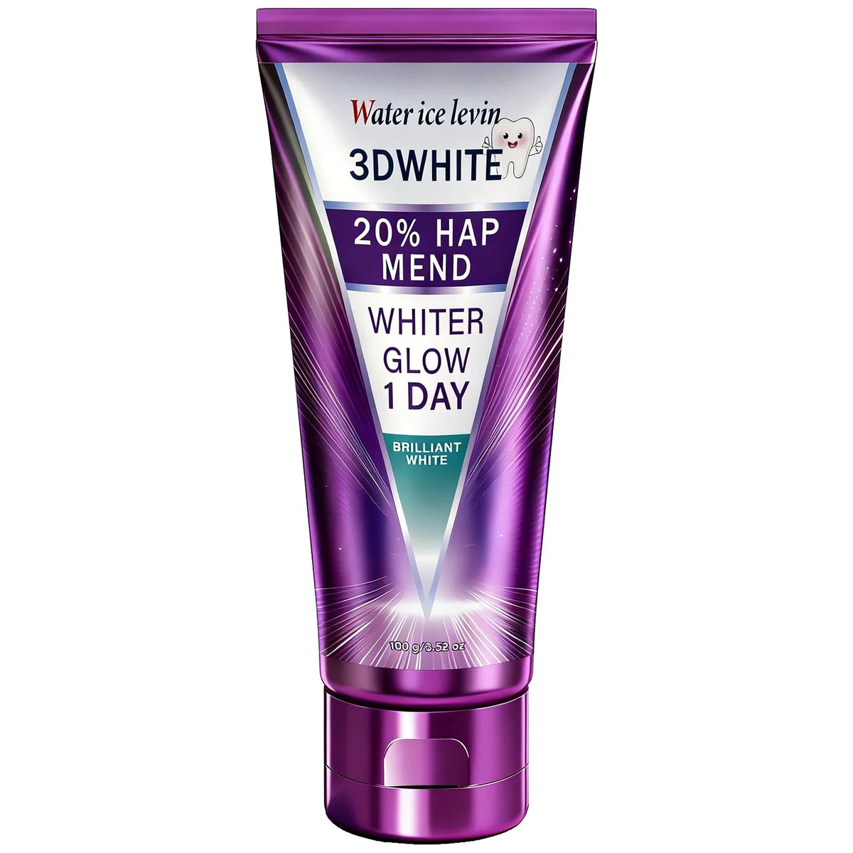 20% HAP 3D Whitening Toothpaste – Stain Removal & Enamel Care