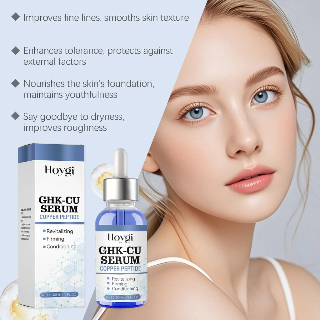 Copper Peptide Face Serum GHK-Cu 30ml – Firming & Moisturizing