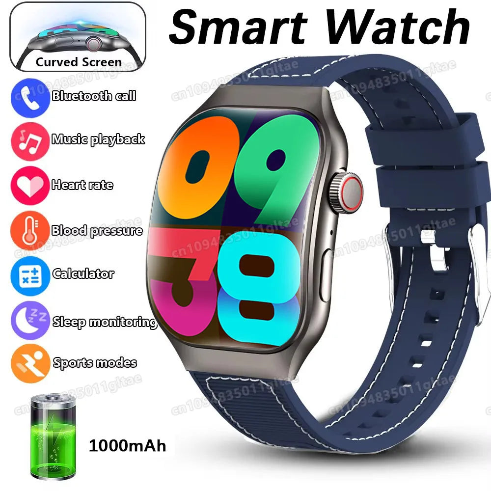 2026 Curved Screen Women's Smart Watch 2 01'' AMOLED HD Touch
