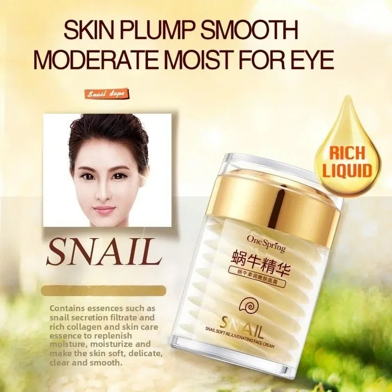 Snail Collagen Face & Eye Cream – Brightening Anti-Aging Set