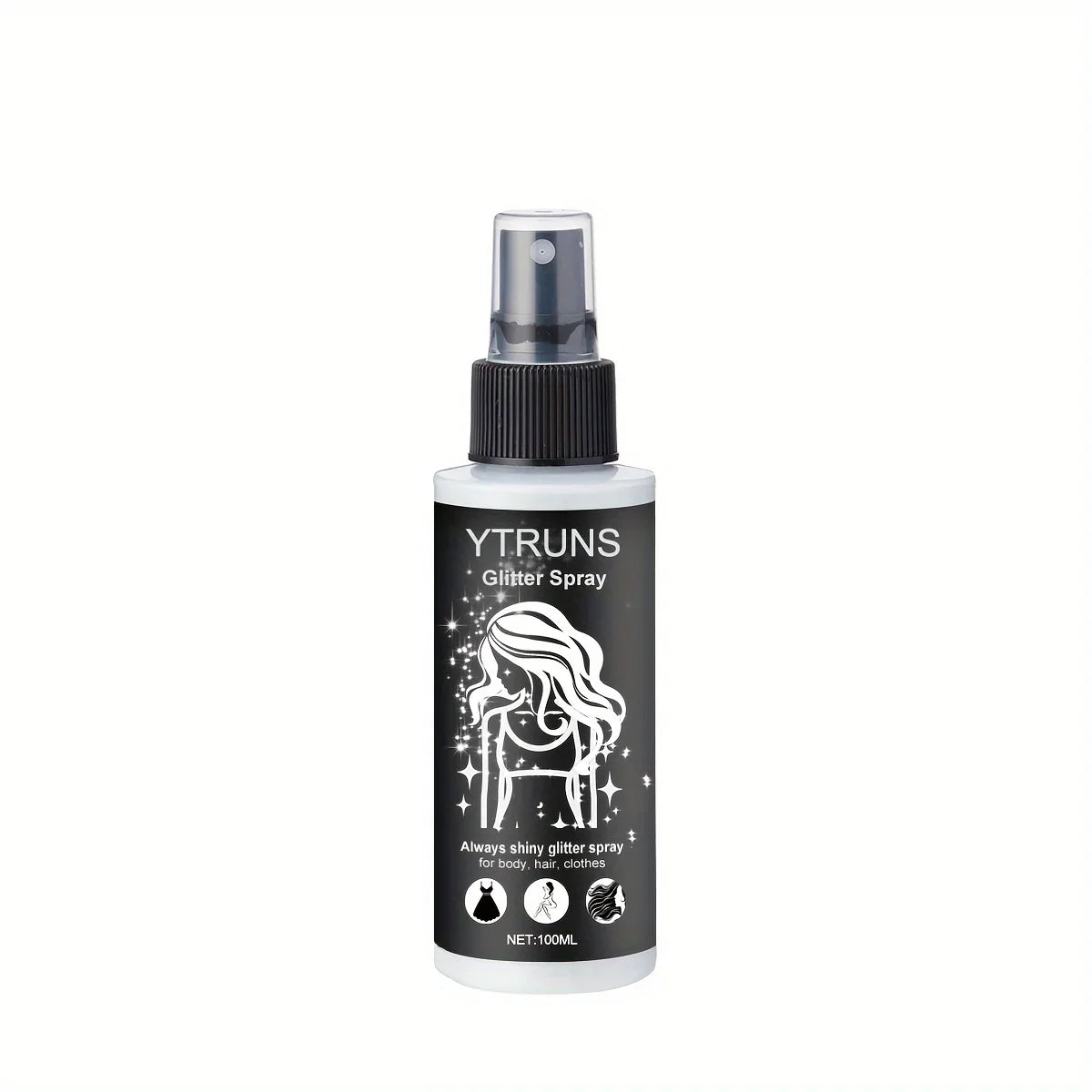 100ml Glitter Spray for Body, Hair & Clothes – High Gloss