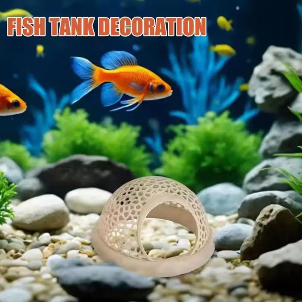 Floating Betta Fish Hideout Cave – Aquarium Rest & Shelter