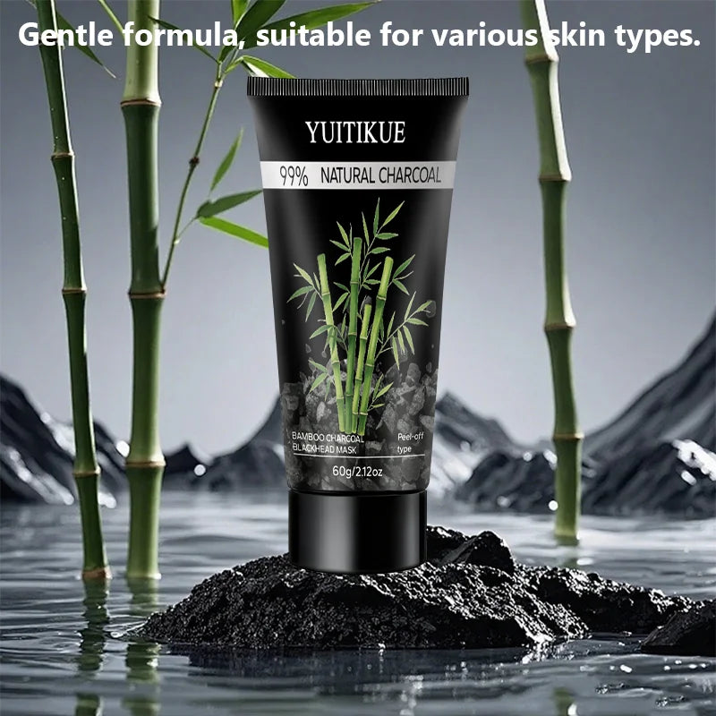 YUITIKUE Bamboo Charcoal Peel-Off Mask – Niacinamide 60g