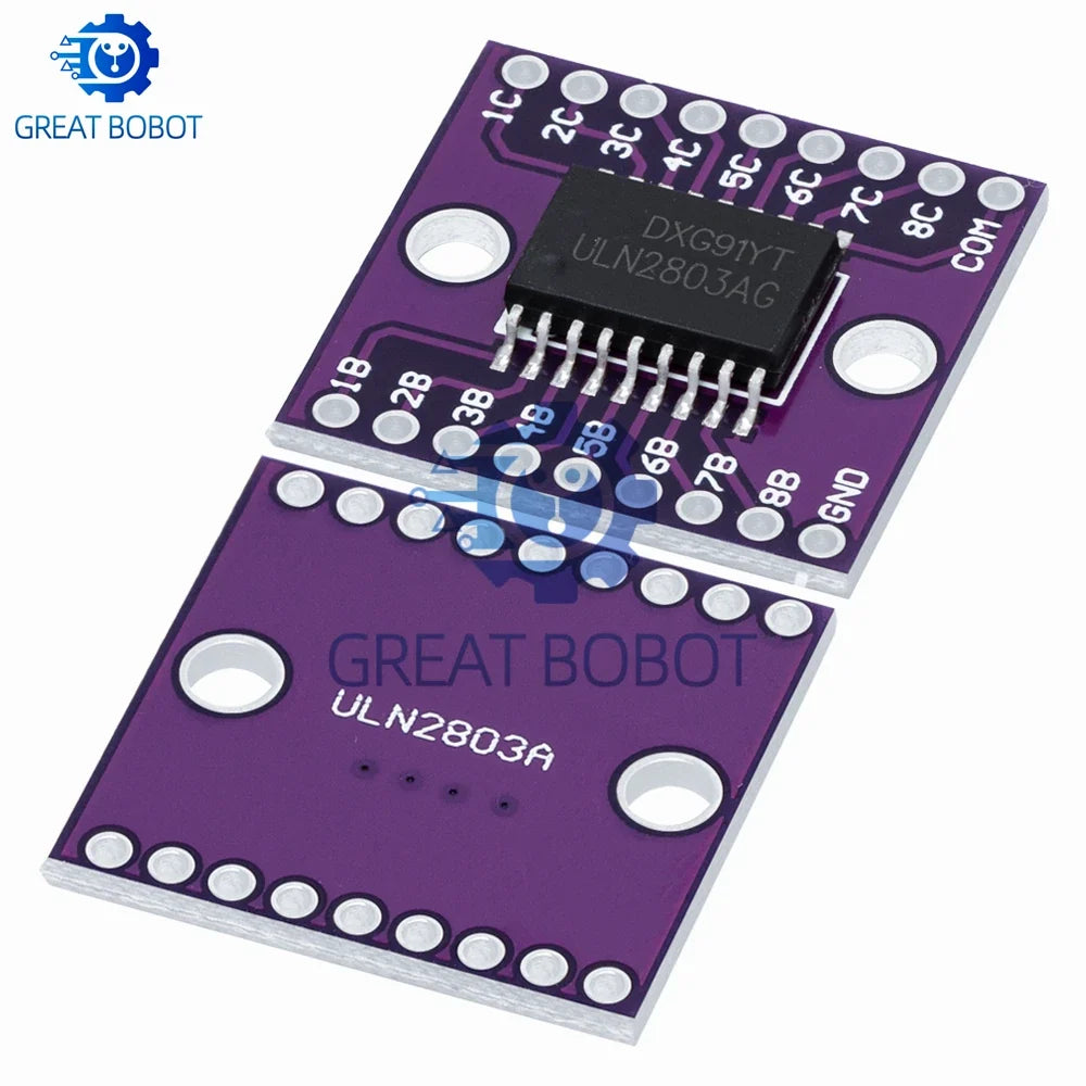 ULN2803A Darlington Array SMD IC – High-Voltage High-Current Driver