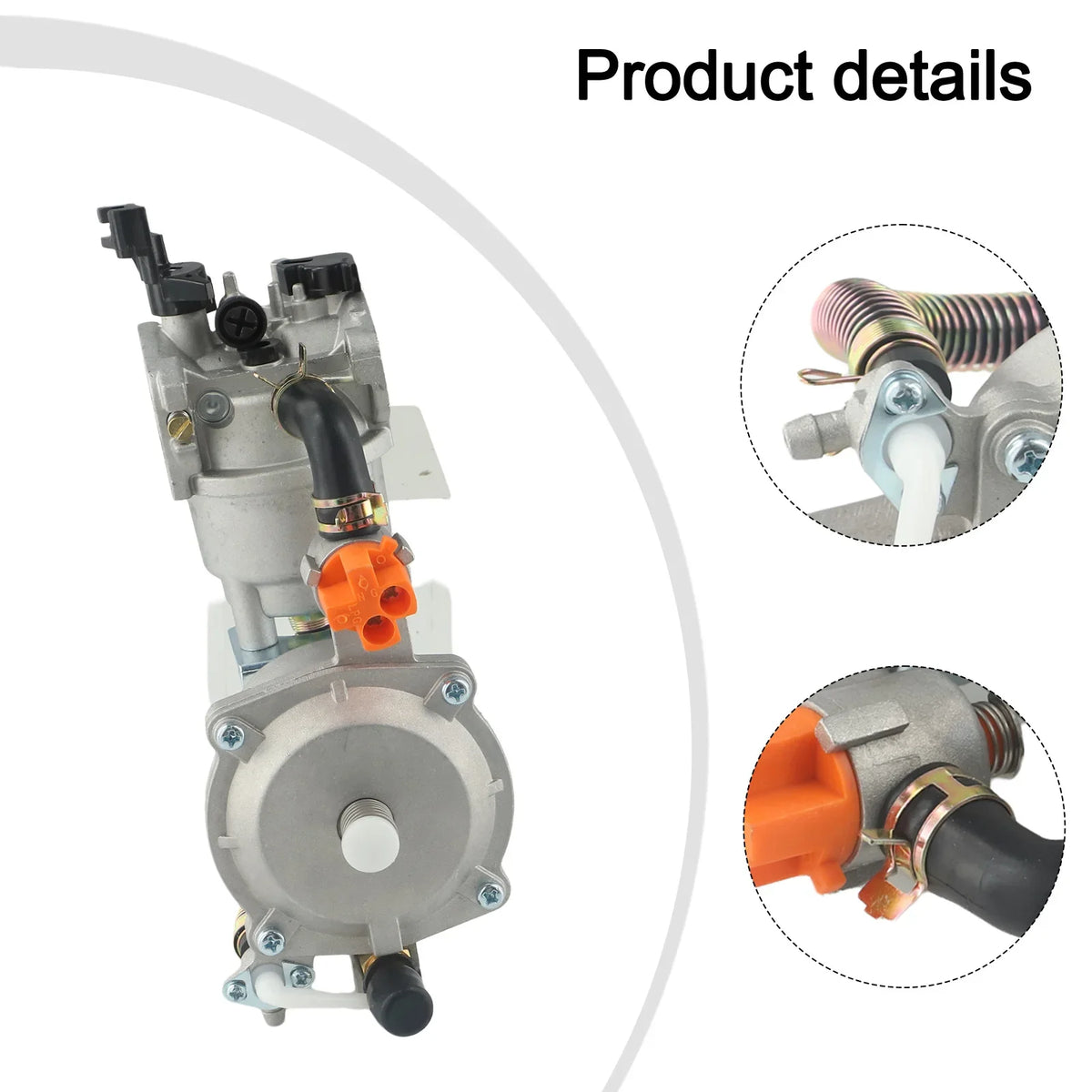LPG Dual Fuel Carburetor Kit for 2–3KW Generator Conversion