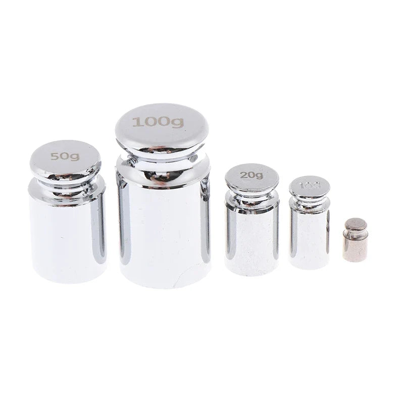 M1 Chrome Calibration Weights Set 2g–100g for Digital Scales