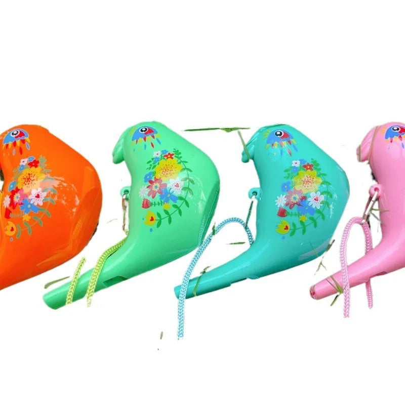 Bird Water Whistle ABS Colorful Pipe Outdoor Team Sports Accessories