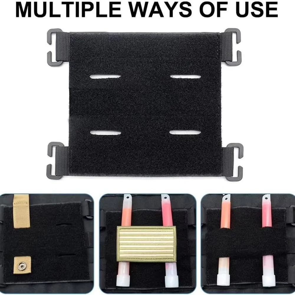 Nylon Tactical MOLLE Patch Panel Board | Backpack Hunting Display