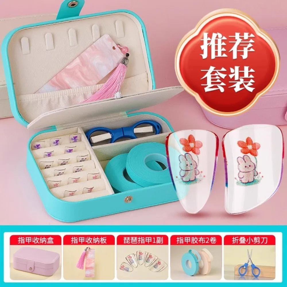 Pipa Nail Storage Children's Special Practice Tape Adult Professional
