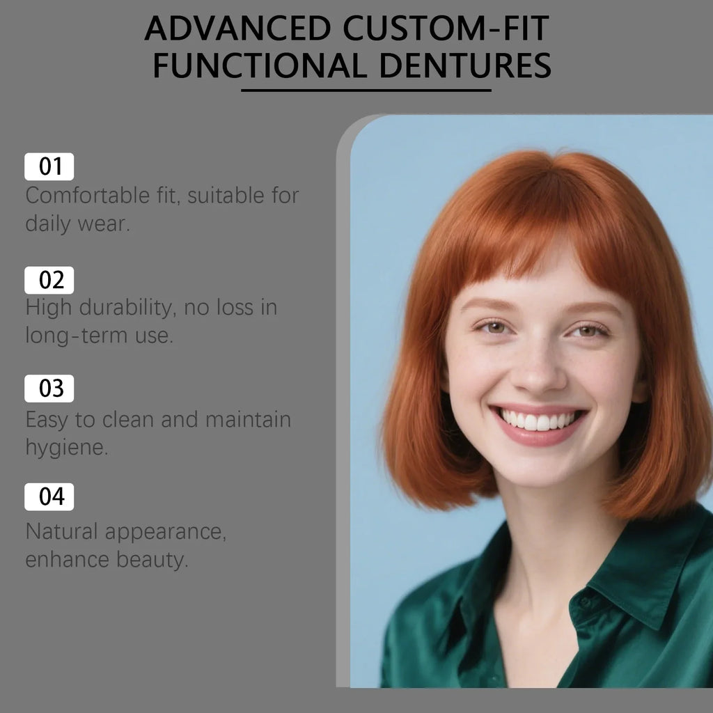 Temporary Silicone Denture Veneers Kit | Fake Teeth Whitening