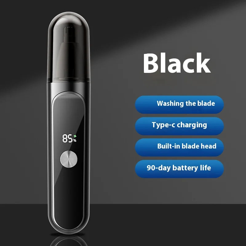 Rechargeable Electric Nose & Ear Hair Trimmer for Men