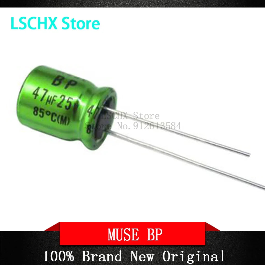 Nichicon MUSE BP ES HiFi Audio Capacitors 10pcs | Non-Polar