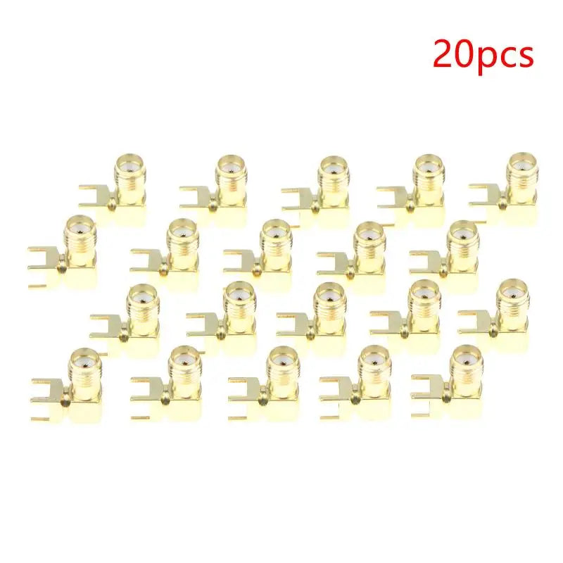 10 20 Connector Sockets 90 Degree SMA-KWE Angle SMA RF Four Pin
