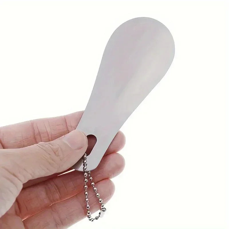 Stainless Steel Portable Shoehorn | Home & Travel Shoe Aid