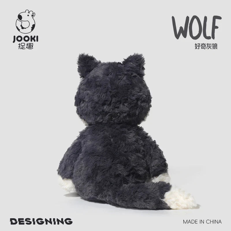 40cm Gray Wolf Stuffed Animal Plush Toy | Super Soft Gift