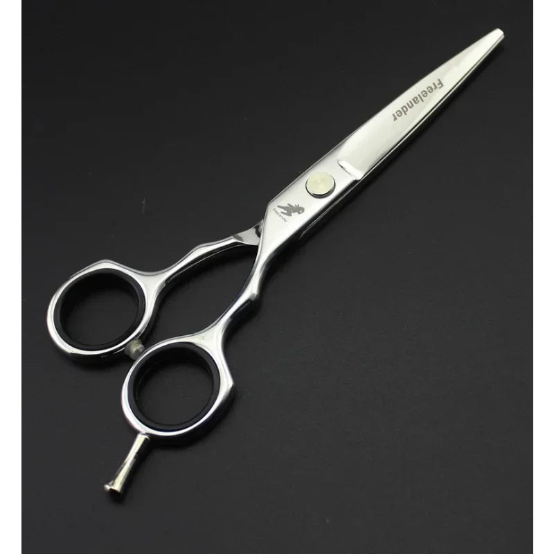 5.5" Professional Black Thinning Hair Scissors | Barber Shears