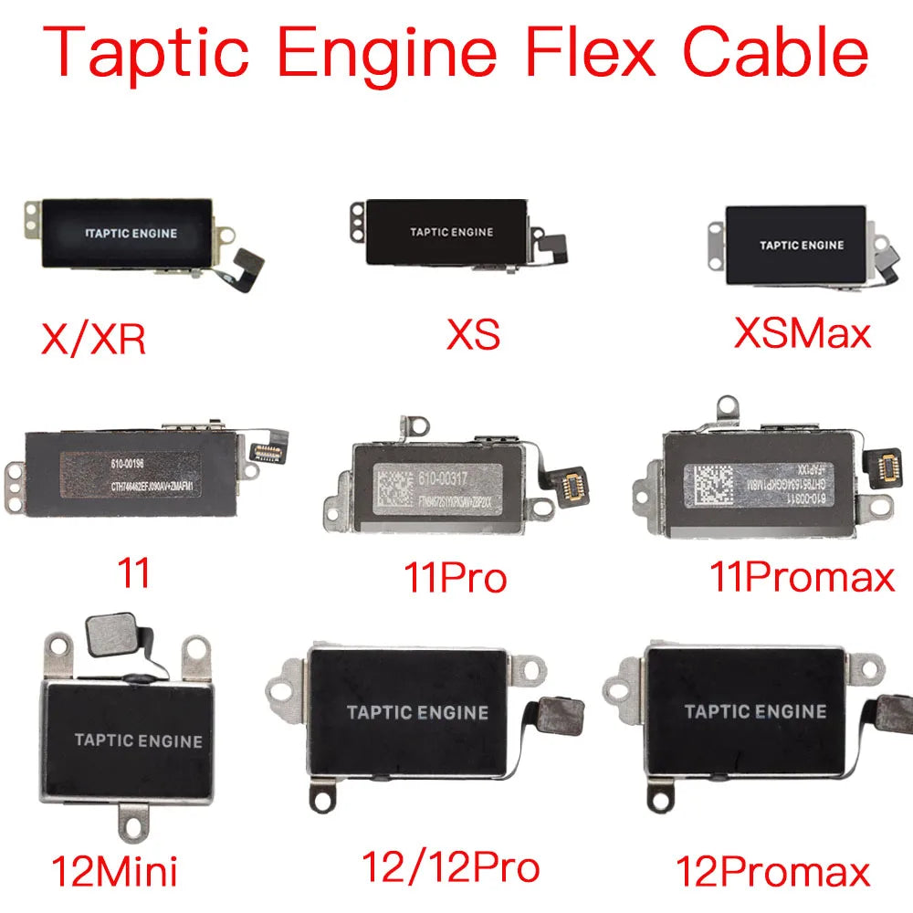 Taptic Engine Vibration Motor Flex Cable – iPhone X to 12 Pro Max