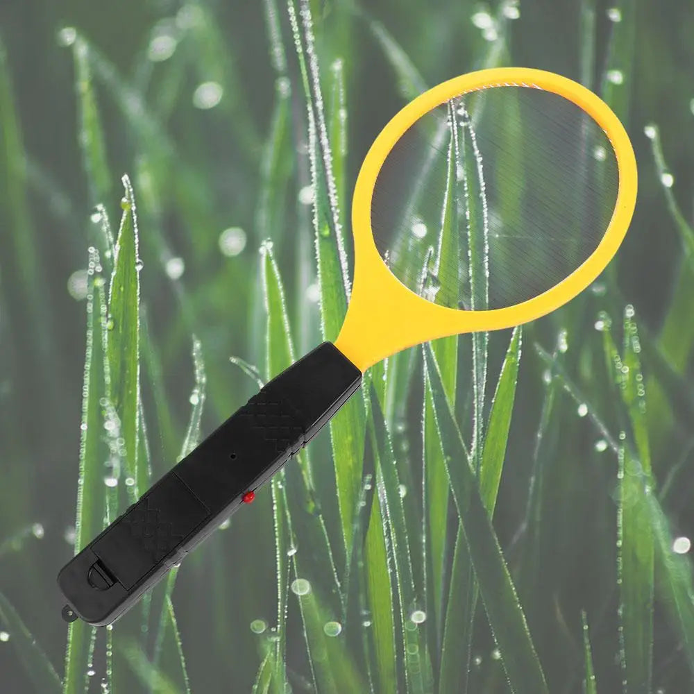 Electric Mosquito Swatter Racket | Battery-Powered Bug Zapper