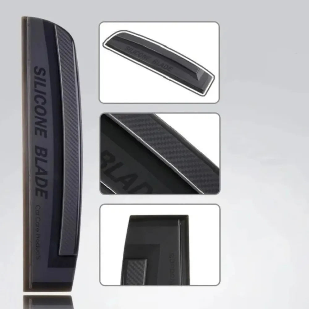 Soft Silicone Squeegee – Non-Scratch Car Window Wiper Blade