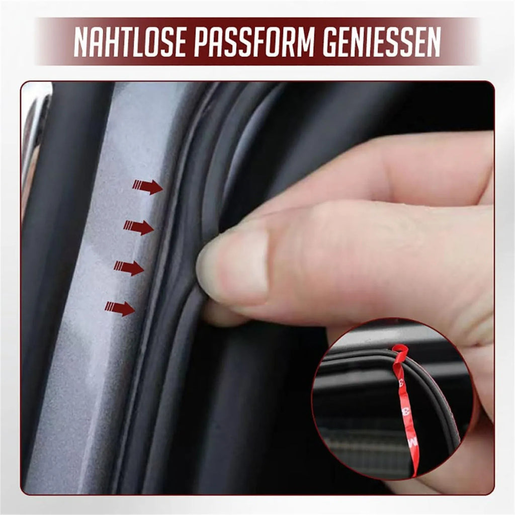 Car Door Rubber Seal Strip | Soundproof Weatherstrip Double Layer