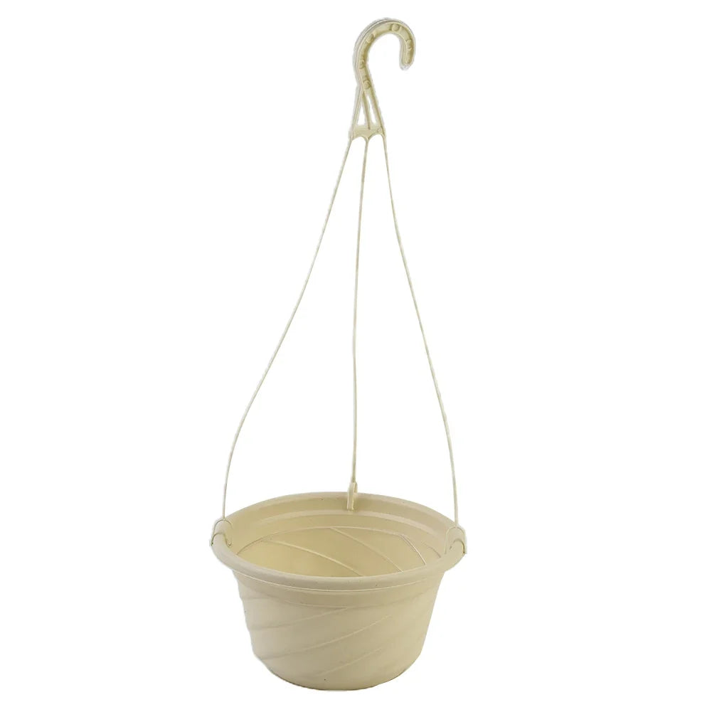 1 2 Hanging Flower Plant Pot Basket Stand Balcony Garden Decor Hanger