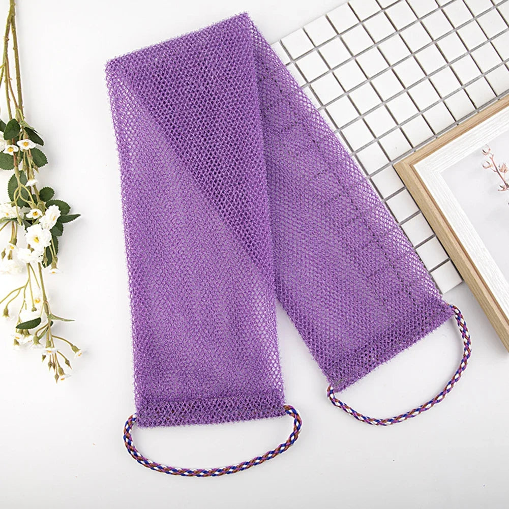 Exfoliating Back Scrubber African Net Bath Cloth 3pc – Men & Women