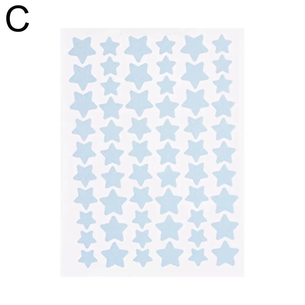 60-Pack Invisible Pimple Patches | Breathable Star-Shape Cover