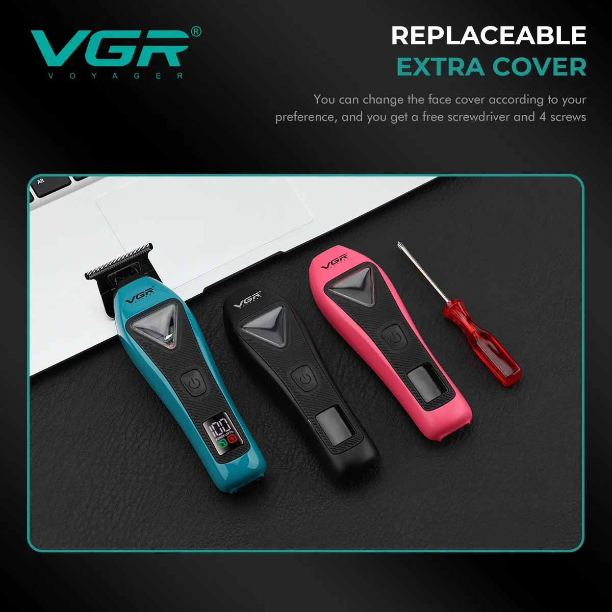 VGR V-035T Electric Hair Clipper & Trimmer Set | 150-Min Battery