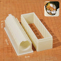 10-Piece Sushi Making Kit with 4 Shape Molds & Sushi Knife