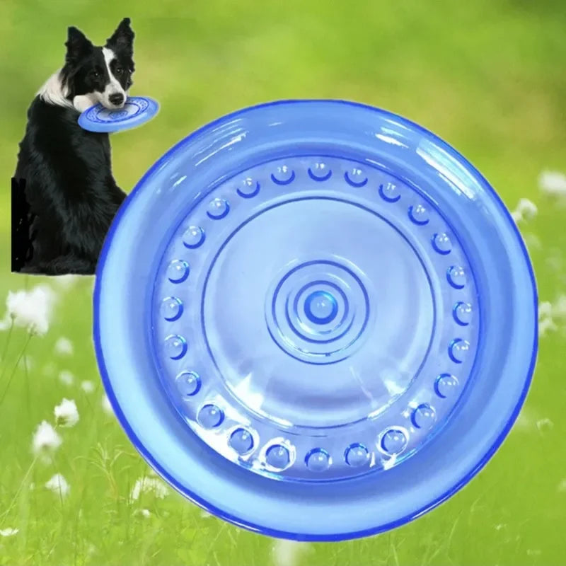 Dog Flying Disc Toy – Bite-Resistant Outdoor Frisbee for Dogs