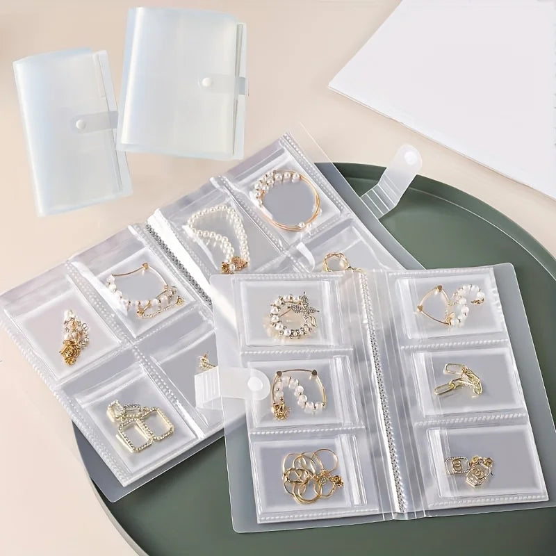 Portable Jewelry Organizer Album – Anti-Oxidation Zipper Bag