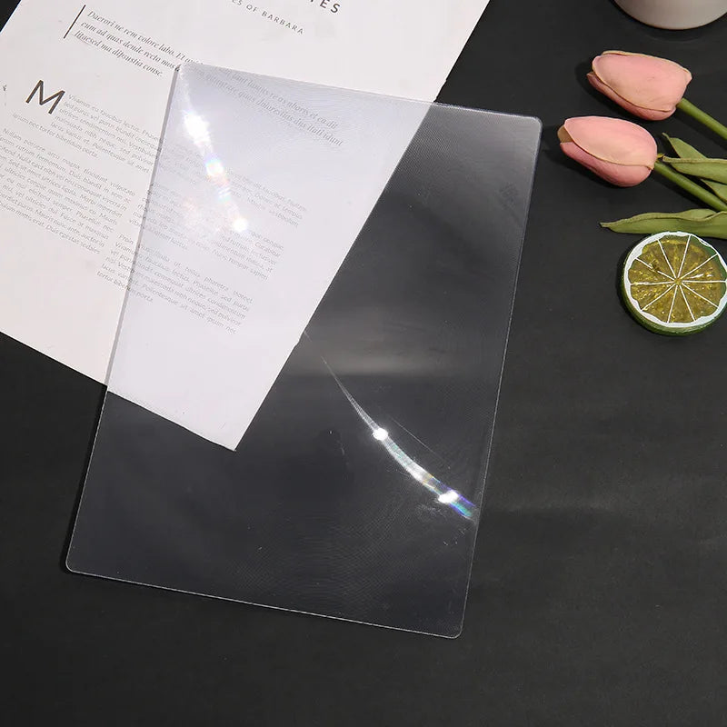 3X Full Page Magnifying Glass Bookmark – Ultra-Thin Reading Loupe