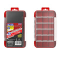 2-Layer Fishing Lure & Jig Head Bait Storage Box with Sponge