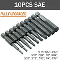 SLADE Hex Allen Wrench Drill Bit Set – S2 Steel Magnetic Tips
