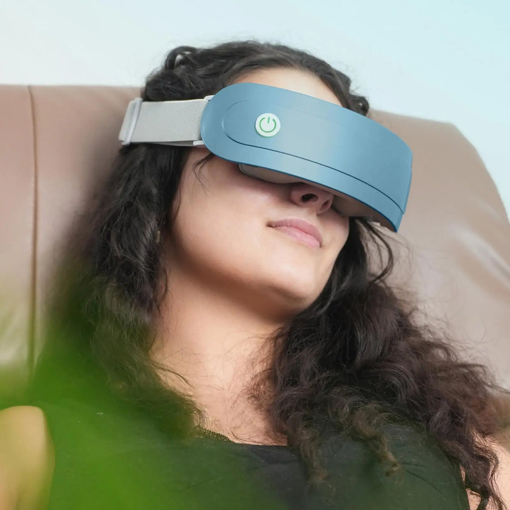 Wearable Eye Massager – 4 Modes, Vibration & Music
