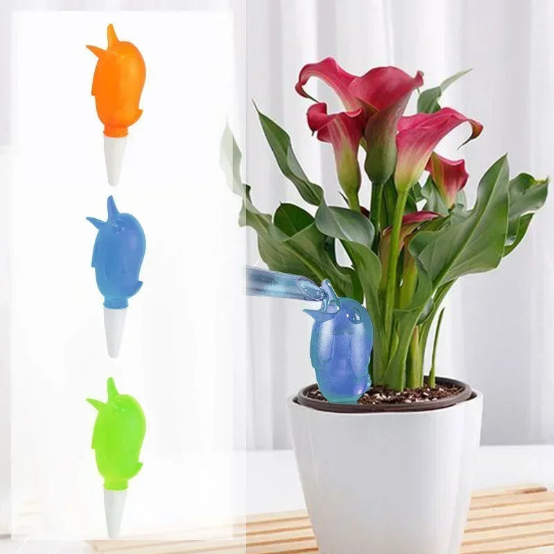 Cute Bird Self-Watering Plant Spike – Auto Drip Irrigator