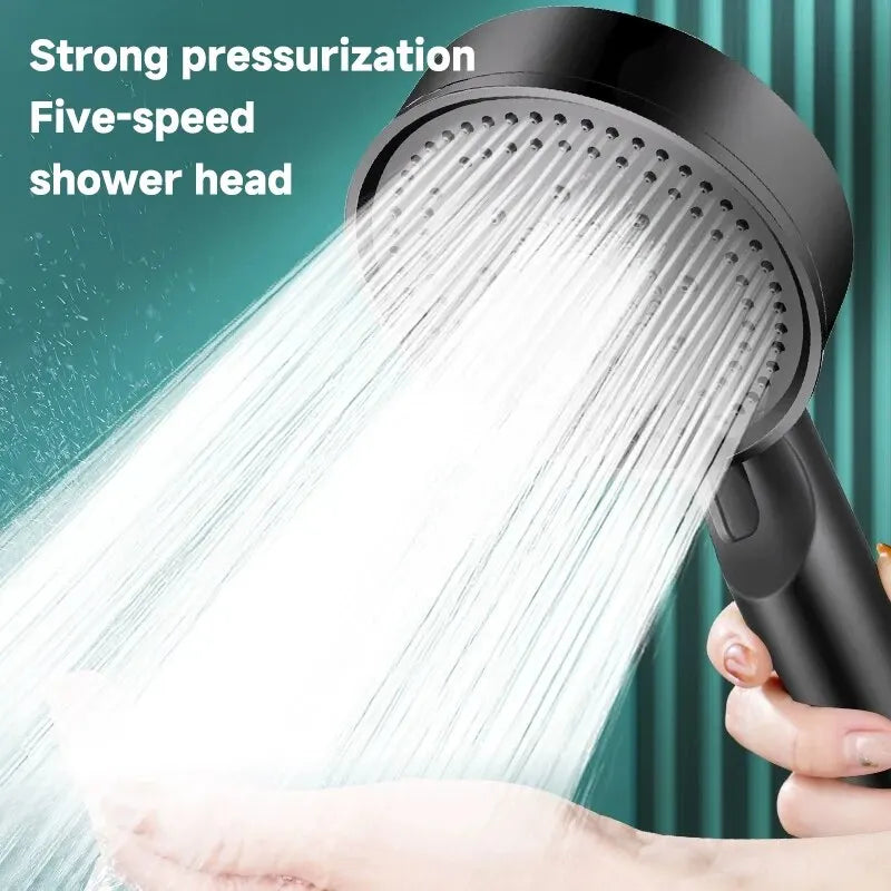 DOCO LAB 6-Mode Pressure Boost Handheld Shower Head | Massage