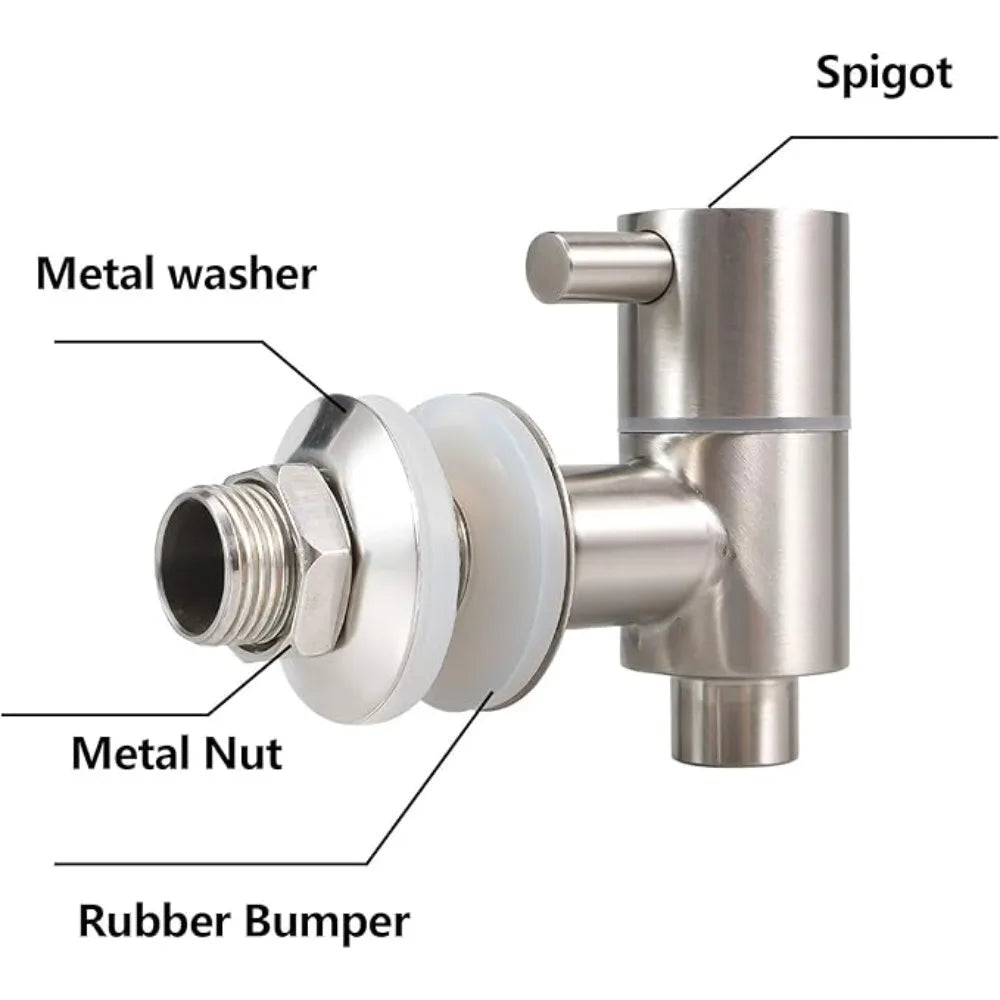 Stainless Steel Barrel Tap Spigot 16–25mm | Leakproof Faucet