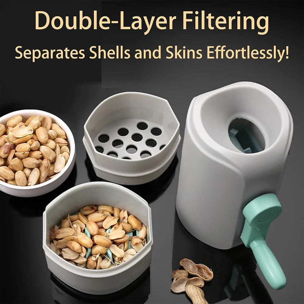 Easy-clean Automatic Peanut Sheller Effortless Nut Cracker Home