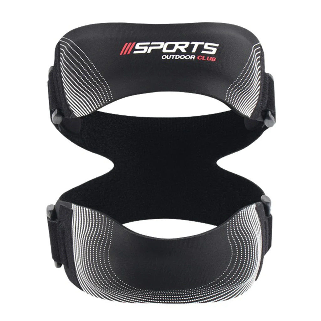 Adjustable Knee Brace with Silicone Pad | Dual-Strap Support