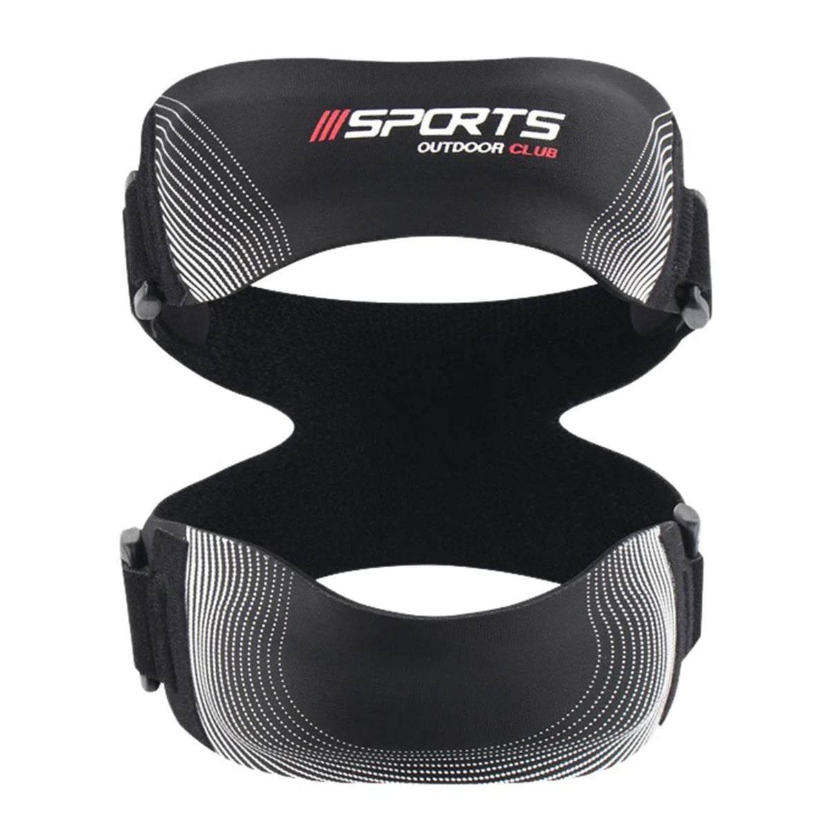 Adjustable Knee Brace with Silicone Pad | Dual-Strap Support