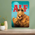 ALF Classic TV Show Metal Poster Sign | Retro Wall Decor