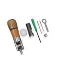 Waxed Leather Thread Sewing Kit – DIY Leather Craft Awl Set